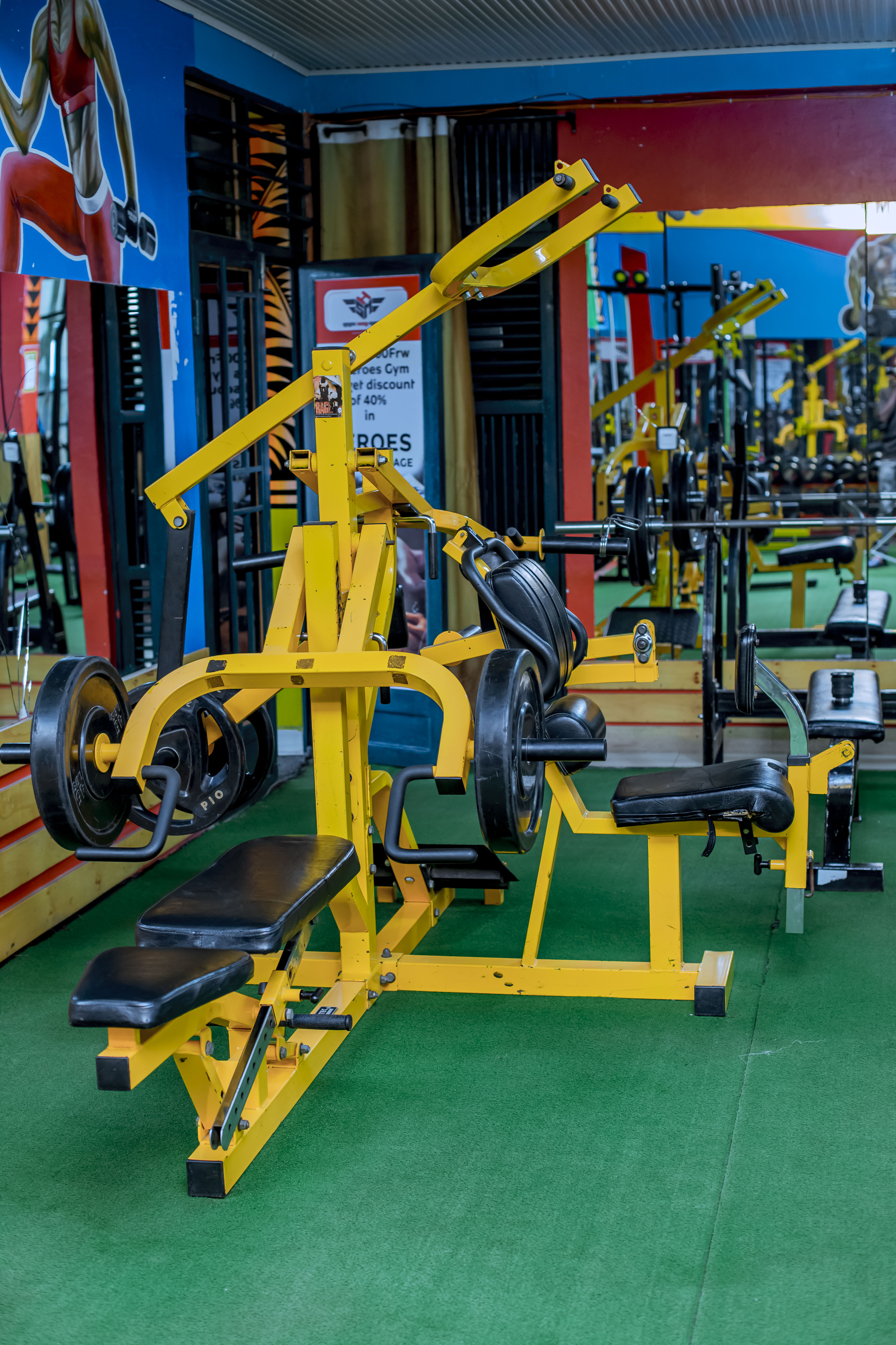 Heroes Gym strength and fitness equipment